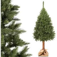 Kadax Weihnachtsbaum "Mireval", Christbaum mit Stamm 180 cm