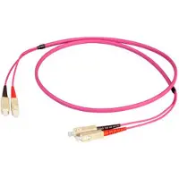 EFB Elektronik Duplex Jumper SC-SC 50/125µ, OM4, LSZH,erika violett, Flat Twin 3x5mm, 35m Hersteller: (O0318FT.35)
