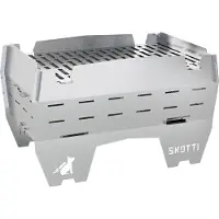 SKOTTI Mini – Steckbarer Edelstahl Grill XS