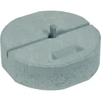 Dehn 102010 Betonsockel C45/55 17kg m. Keiltechnik D 337mm H 90mm f. Fangstange D 16mm-SET- BES 17KG KT16 D337 SET BES17KGKT16D337SET