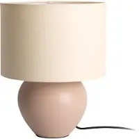 Leitmotiv - Tischleuchte Alma Cone - Braun - Ø23cm Tischlampe - Nachttischlampe, Wohnzimmer, Schlafzimmer