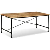 vidaXL Esstisch Massivholz Mango 180 cm