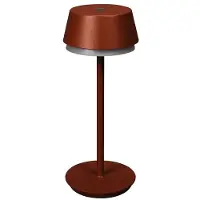Konstsmide Table lamp Lyon terracotta with RGB function