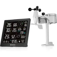 Bresser - 12400 - Wetterstation MeteoTemp JW Wi-Fi, 8-in-1
