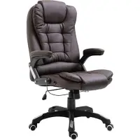 Syfax Bürostuhl dkd-home-decor Kunstleder Braun 68 x 71 x (110-119) cm höhenverstellbar 360 Grad drehbar 110 kg