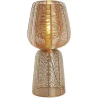 Light & Living Tischlampe Aboso gold Ø 24 cm