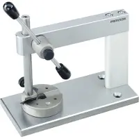 Proxxon Micro-Press MP 120 und 5 zylindrische Stempel, dazu je 1 Halbkugelprofil