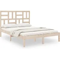 Syfax Massivholzbett ohne Matratze 120x200 cm