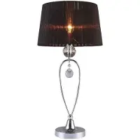ITALUX MTM1637-1 Vivien Glamour Kristall-Tischleuchte 1x40W E14 IP20