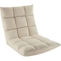 TecTake Relaxsessel Snooze 2 in 1 als Sessel oder Liege, gepolstert, mit Samtbezug 108 x 57 x 13,5 cm