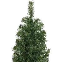 vidaXL Hochwertigen Möbel Künstliche Weihnachtsbäume - Grün Künstlicher Weihnachtsbaum Schlank mit Ständer Grün 180cm PVC NEU9957478