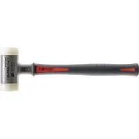 HALDER Schonhammer Durchmesser 40mm 790g Supercraft rückschlagfrei Nylon weiß - 3389040