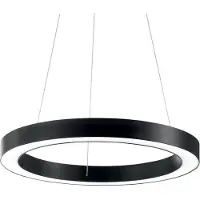 Ideal Lux Hängelampe Oracle, schwarz, für Wohn- / Esszimmer, Aluminium, Modern
