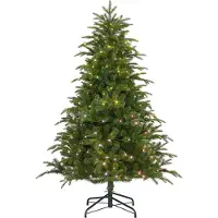 Black Box Trees Smart Lighting Nestow Künstlicher Weihnachtsbaum – H155 x Ø107 cm – Grün