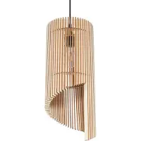 Sollux Hängeleuchte ALEXIA Holz 1xE27 15W Holz 120x21x21cm