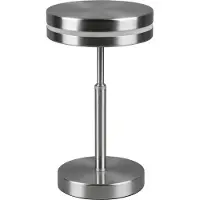 TRIO Franklin Tischleuchte LED Aluminium/Kunststoff Schwarz