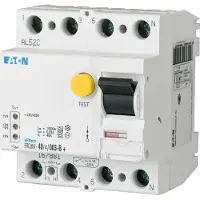 Eaton 167881 Digitaler FI-Schalter, allstromsensitiv, 40 A, 4p, 30 mA, Typ G/B+ FRCDM-40/4/003-G/B+