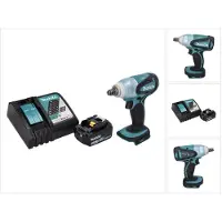 Makita DTW 251 RM1 Akku Schlagschrauber 18 V 230 Nm 1/2" + 1x Akku 4,0 Ah + Ladegerät