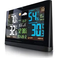 Bearware Funkwetterstation - Luftdruck - Temperaturtrend - Wetterprognose