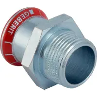 Geberit GE Mapress C-Stahl, Uebergang, d88,9mm, R3, verzinkt, 1 Stk.