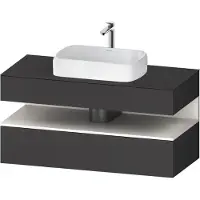 Duravit Waschtischunterschrank Qatego 120x55x60cm, w m/Gr m, Pl, Nischenb