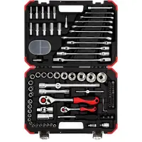 Gedore Socket Set 1/4 + 1/2 Werkzeugkasten