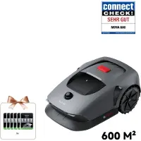 MOVA 600 Robot tondeuse Kit 81 lames, installation sans fil, cartographie 3D-LiDAR 600 m², évitement obstacles, contrôle via app