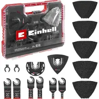 Einhell Multitool-Set, 708135, XL-PLUS-Case, 35-teilig