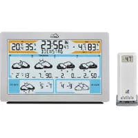 TFA-Dostmann WLAN Funk-Wetterstation TFA.me ID-02 mit Profiwettervorhersage, 35.8100.54,