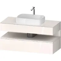 Duravit QA4732084220010 QTG KWTU WH Ek. 1200x550x600 Wß Hgl.