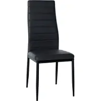 CLP Esszimmerstuhl Mayfair schwarz Material Kunstleder