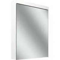 Schneider LOW plus LED Spiegelschrank, 1 Tür 60cm, Anschlag wechselbar, 595x120x747mm, Steckdose li