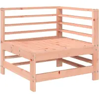 vidaXL Garten-Ecksofa Massivholz Douglasie