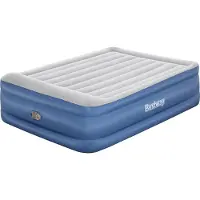 Bestway Tritech Queen Reinforced Doppel-luftbett Mit Eingebauter Pumpe