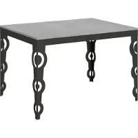 Itamoby Ausziehbarer Tisch 90x120/224 cm Karamay Evolution Cement Anthrazit Gestell
