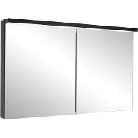 Schneider BORDO TW LED Lichtspiegelschrank, 2 Türen, 119,5x72,6x17,8cm
