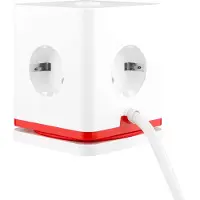 Olympia SW 1000, 1,5 m, Drinnen, Rot, Weiß, 3 AC-Ausgänge, 230 V, 3680 W