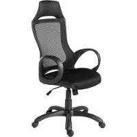 ANGEL CERDA SL Angel Cerdá Bürodrehstuhl aus schwarzem Stoff 4074