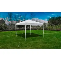 The Living Store Gartenpavillon mit Pyramidendach 3 x 3 m