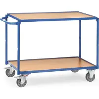 Fetra 2942, Stahl, Transportwagen, Blau, 300 kg, 4 Rad/Räder, 12,5 cm