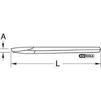 Ks Tools BRONZEplus Kreuzmeißel, 250 mm
