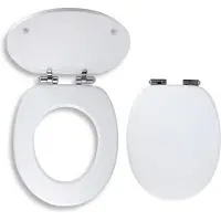 Novaservis WC-Sitz MDF weiß WC/SOFTMDF