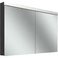 Schneider LOW plus LED Spiegelschrank, 2 Türen 60/60cm, 1195x120x747mm, Beleuchtung oben
