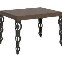 Itamoby Ausziehbarer Tisch 70x110/194 cm Karamay-Walnuss-Anthrazit-Gestell