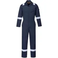 Portwest FR51 Bizflame Plus Damenoverall 350 g Navy Gr. S
