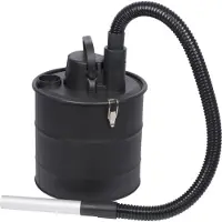 Kinzo Aschesauger - mit Ausblasfunktion - Behälter 18L - Kabellänge 3m - 800-1200W - Schwarz