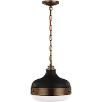 Elstead Lighting Zeitgenössischer Kronleuchter Cadence Stahl Messing Antik Glas Schwarz 2 Lichter E27