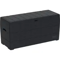 Duramax Durabox Kunststoff Garten Aufbewahrungsbox Sitzbank Kissenbox 270 l, 117 x 45 x 56 cm