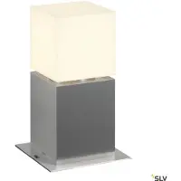SLV 1000344 SQUARE POLE 30 E27 Outdoor Stehleuchte Edelstahl max. 20W IP44