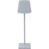 Luxus Europe - Tischlampe Touch Aafke Weiß - Kabellose LED-Tischlampe für den Innenbereich – USB-C wiederaufladbar